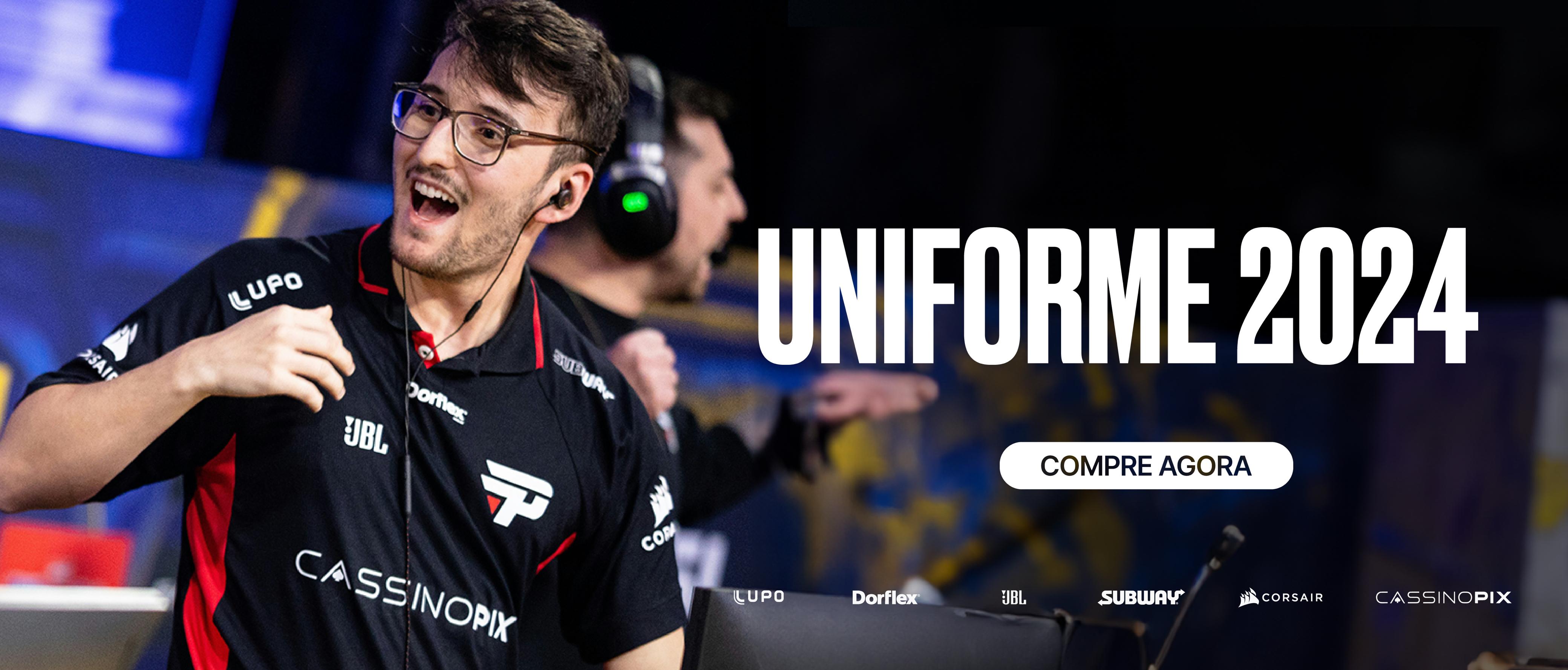 Uniforme Oficial 2023 Counter Strike - paiN gaming